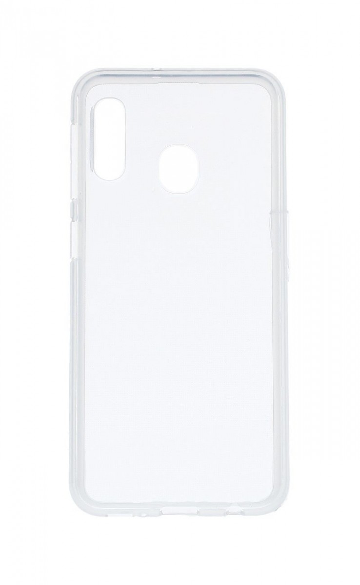 Levně Kryt TopQ Samsung A20e silikon 2 mm průhledný 41929 (pouzdro neboli obal na mobil Samsung A20e)