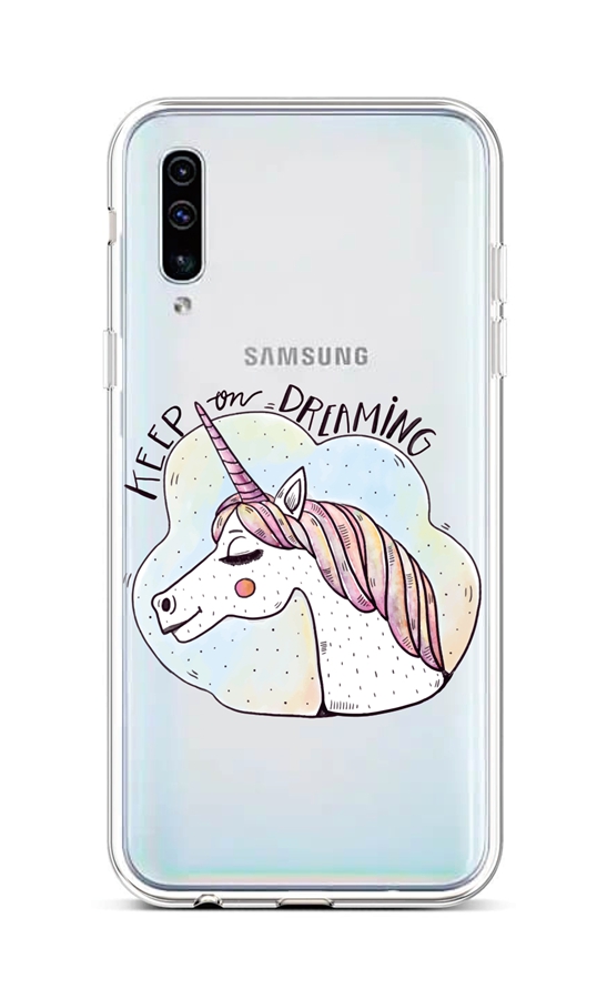 Kryt TopQ Samsung A50 silikon Dreaming 42315 (pouzdro neboli obal na mobil Samsung A50)