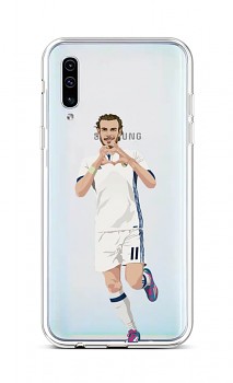 Zadní silikonový kryt na Samsung A50 fotbalista 2