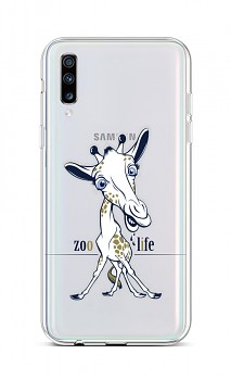 Zadní silikonový kryt na Samsung A70 Zoo Life