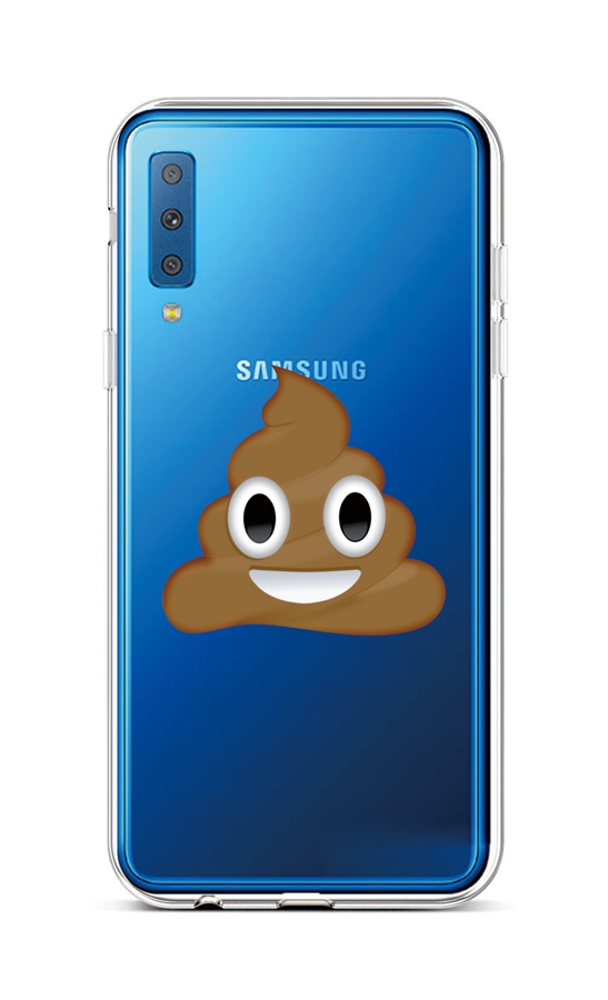 Kryt TopQ Samsung A7 silikon Poo 42654 (pouzdro neboli obal na mobil Samsung A7)