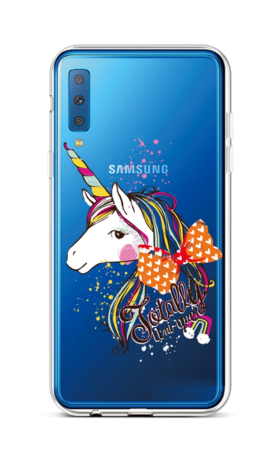 Levně Kryt TopQ Samsung A7 silikon Totally Uni-que 42727 (pouzdro neboli obal na mobil Samsung A7)