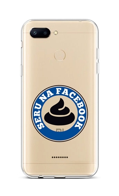 Levně Kryt TopQ Xiaomi Redmi 6 silikon Facebook 42885 (pouzdro neboli obal na mobil Xiaomi Redmi 6)