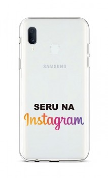 Zadní silikonový kryt na Samsung A20e Instagram