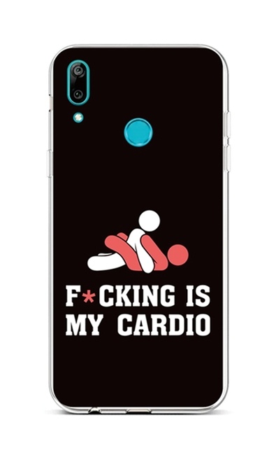 Kryt TopQ Huawei Y6 2019 silikon Cardio 43067 (pouzdro neboli obal na mobil Huawei Y6 2019)