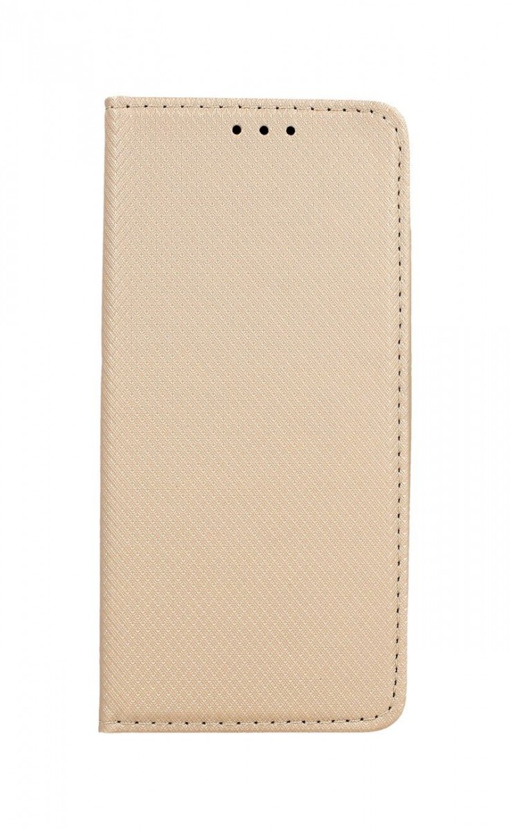 Pouzdro TopQ Xiaomi Redmi 7A Smart Magnet knížkové zlaté 43148 (kryt neboli obal na mobil Xiaomi Redmi 7A)