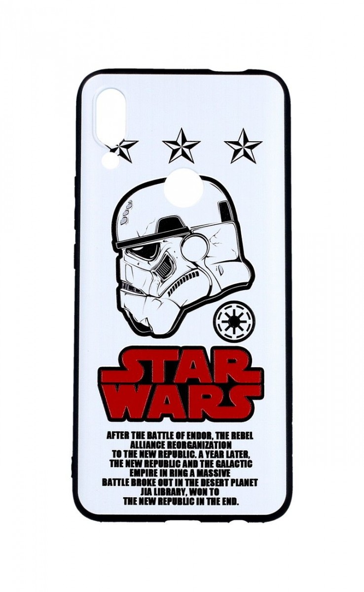 Kryt TopQ Huawei P Smart Z 3D silikon Star Wars 43273 (pouzdro neboli obal na mobil Huawei P Smart Z)