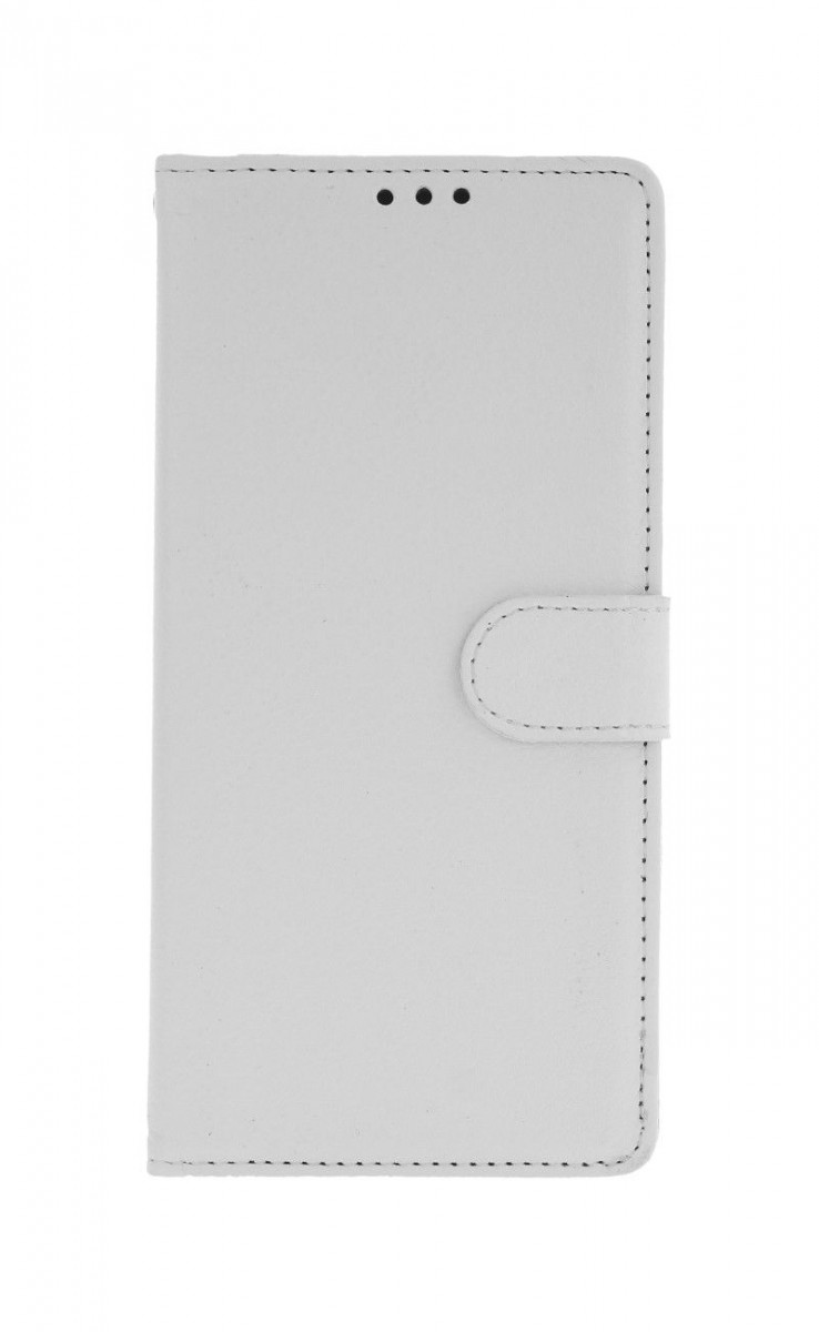 Knížkové pouzdro na Huawei P Smart Z bílé s přezkou