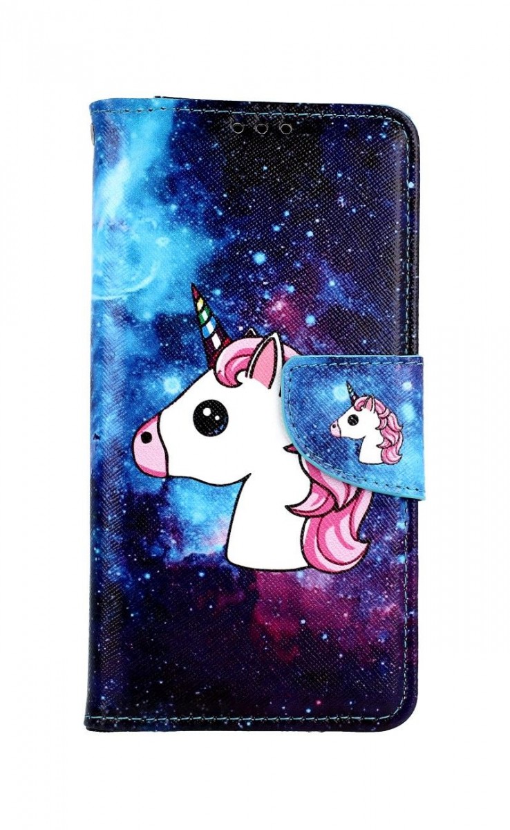 Pouzdro TopQ Xiaomi Mi 9T knížkové Space Unicorn 43458 (kryt neboli obal na mobil Xiaomi Mi 9T)