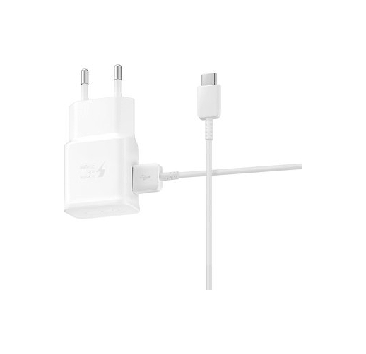 Levně Originální nabíječka na mobil Samsung EP-TA200EBE + EP-DG970BBE bílá 43637