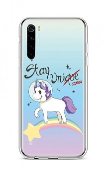 Zadní silikonový kryt na Xiaomi Redmi Note 8 Stay Unicorn