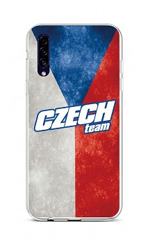 Zadní silikonový kryt na Samsung A30s Czech Team