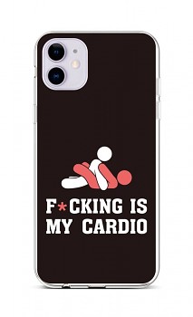 Zadní silikonový kryt na iPhone 11 Cardio 