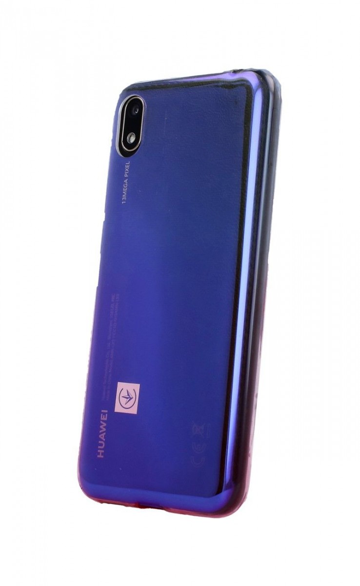 Pouzdro TopQ Huawei Y5 2019 silikon Ombre Glaze růžový 44426 (kryt neboli obal na mobil Huawei Y5 2019)