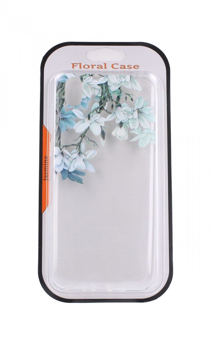 Kryt TopQ Huawei Y5 2019 silikon Jasmine Blossom 44514 (pouzdro neboli obal na mobil Huawei Y5 2019)