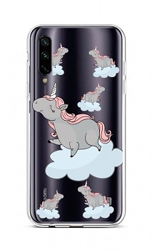Zadní silikonový kryt na Xiaomi Mi A3 Grey Unicorns
