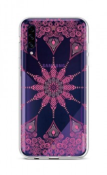 Zadní silikonový kryt na Samsung A30s Pink Mandala