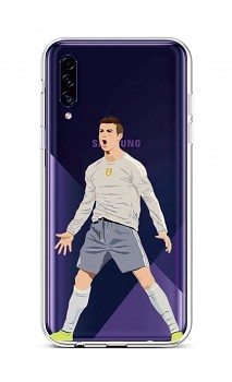 Zadní silikonový kryt na Samsung A30s Fotbalista