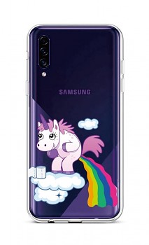 Zadní silikonový kryt na Samsung A30s Rainbow Disaster