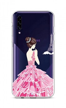 Zadní silikonový kryt na Samsung A30s Pink Princess