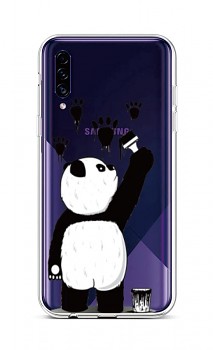 Zadní silikonový kryt na Samsung A30s Rebel Panda