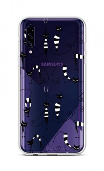 Zadní silikonový kryt na Samsung A30s Cats 1