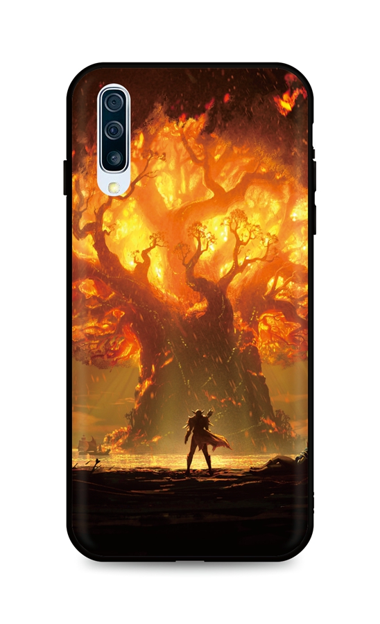 Kryt TopQ DARK Samsung A50 silikon Warcraft 45521 (pouzdro neboli obal na mobil Samsung A50) Miss Sixty