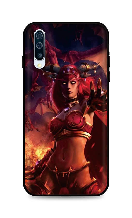 Levně Kryt TopQ DARK Samsung A50 silikon Heroes Of The Storm 45877 (pouzdro neboli obal na mobil Samsung A50)