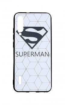 Zadní 3D silikonový kryt na Xiaomi Mi A3 Bílý Superman