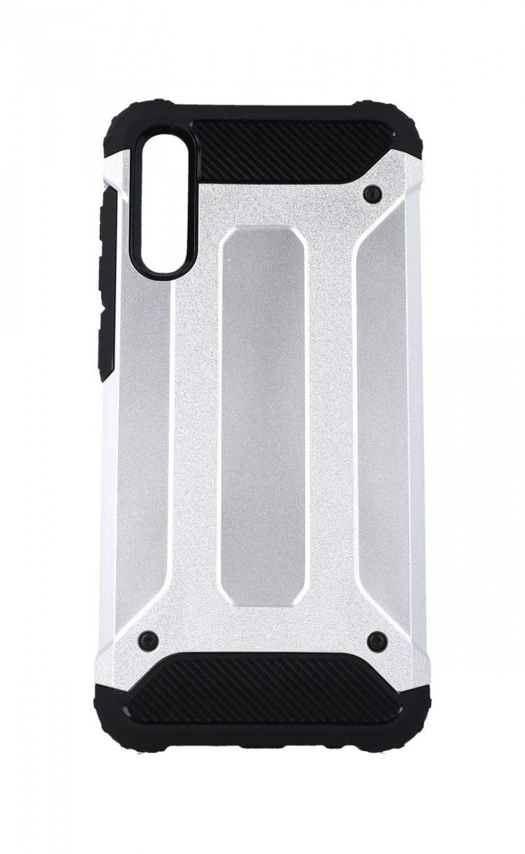 Levně Kryt TopQ Samsung A30s Panzer stříbrný 45905 (pouzdro neboli obal Samsung A30s)