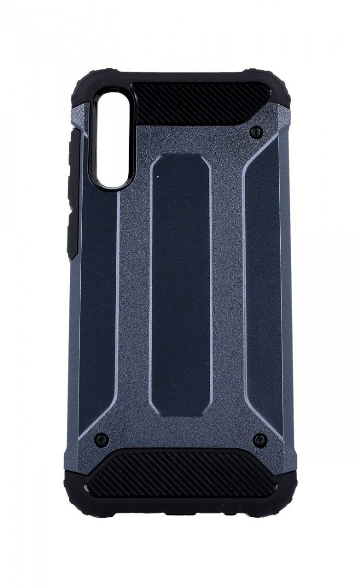 Levně Kryt TopQ Samsung A30s Panzer modrý tmavý 45909 (pouzdro neboli obal Samsung A30s)