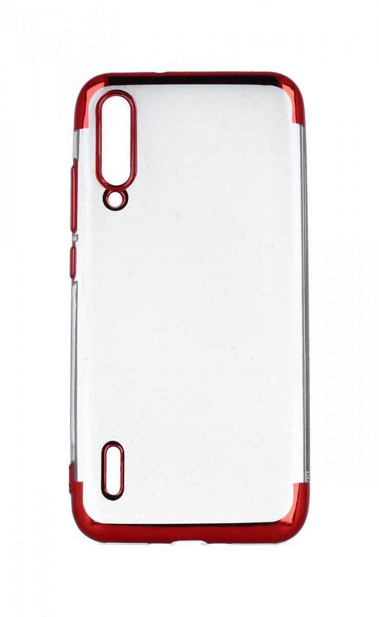 Zadní silikonový kryt na Xiaomi Mi A3 Frame červený