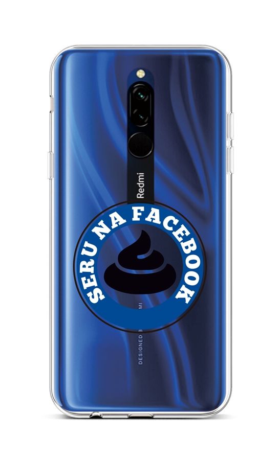 Levně Kryt TopQ Xiaomi Redmi 8 silikon Facebook 46496 (pouzdro neboli obal na mobil Xiaomi Redmi 8)