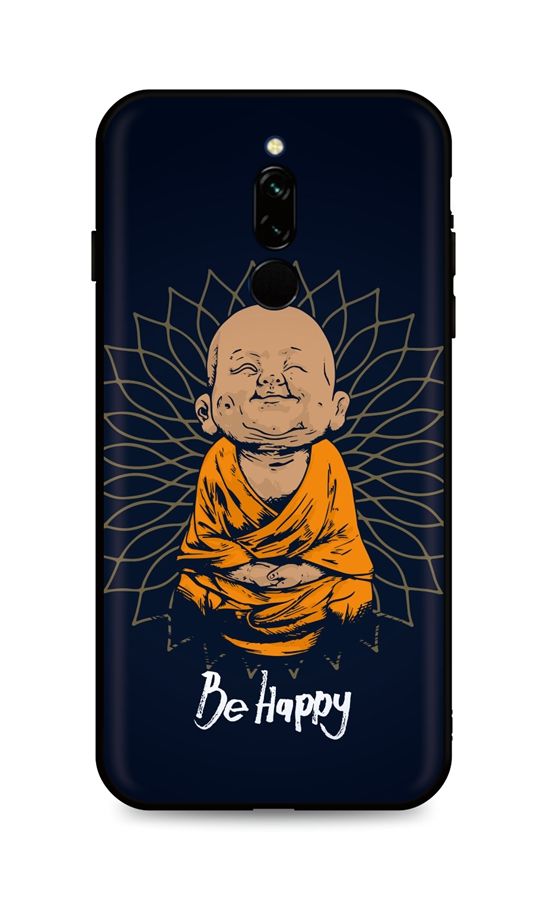 Levně Kryt TopQ Xiaomi Redmi 8 silikon Be Happy 46606 (pouzdro neboli obal na mobil Xiaomi Redmi 8)