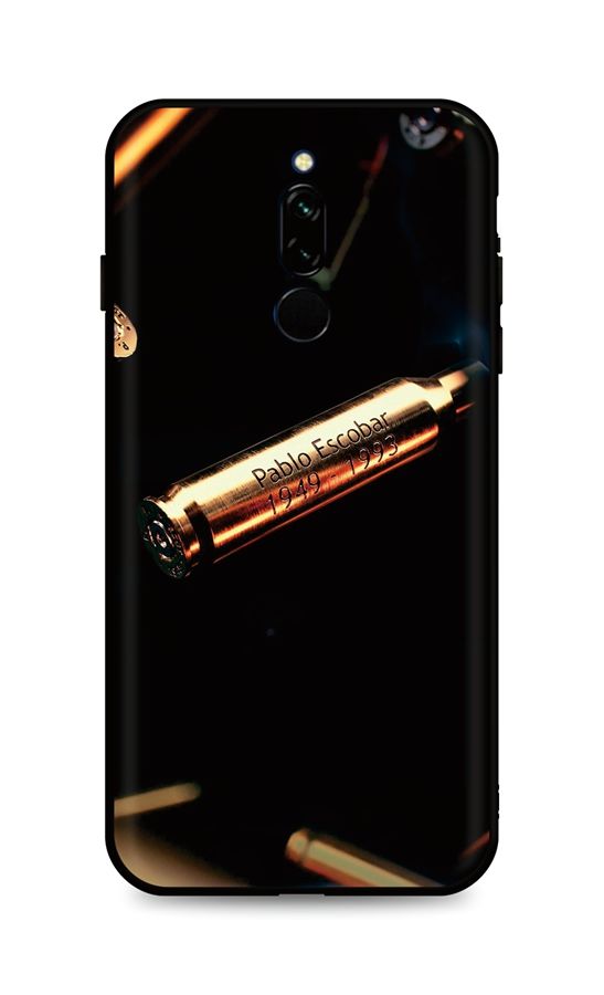 Levně Kryt TopQ Xiaomi Redmi 8 silikon Pablo Escobar Bullet 46656 (pouzdro neboli obal na mobil Xiaomi Redmi 8)