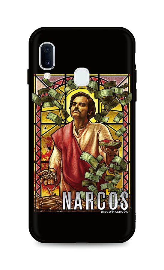 Levně Kryt TopQ Samsung A20e silikon Narcos 46785 (pouzdro neboli obal na mobil Samsung A20e)