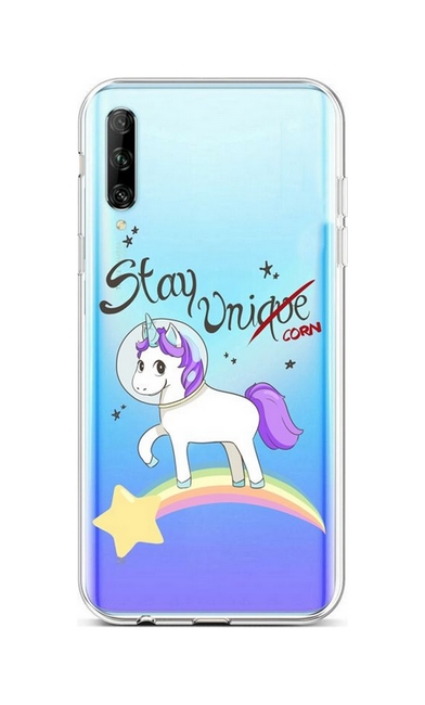 Zadní silikonový kryt na Huawei P Smart Pro Stay Unicorn