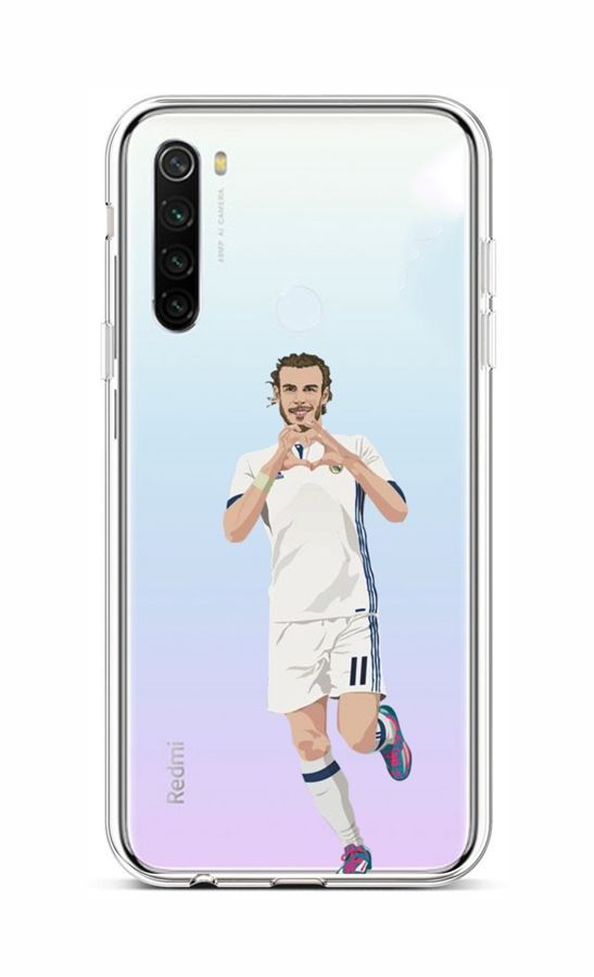 Kryt TopQ Xiaomi Redmi Note 8T silikon Fotbalista 2 47077 (pouzdro neboli obal na mobil Xiaomi Redmi Note 8T)