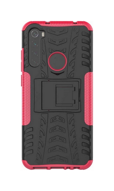 Kryt TopQ Xiaomi Redmi Note 8T růžový se stojánkem (pouzdro neboli obal Xiaomi Redmi Note 8T) 47152