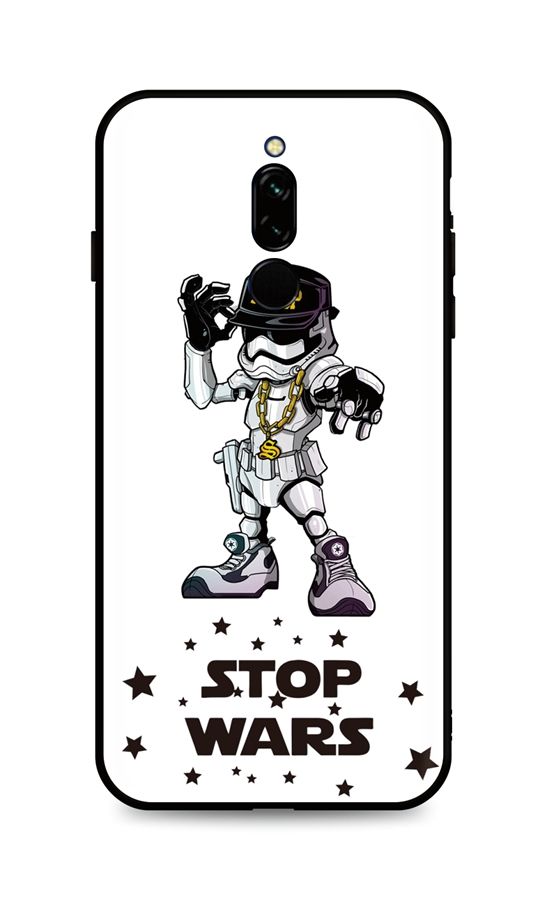 Kryt TopQ Xiaomi Redmi 8 3D silikon Stormtrooper 47184 (pouzdro neboli obal na mobil Xiaomi Redmi 8)