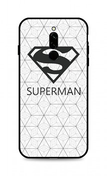 Zadní 3D silikonový kryt na Xiaomi Redmi 8 Bílý Superman