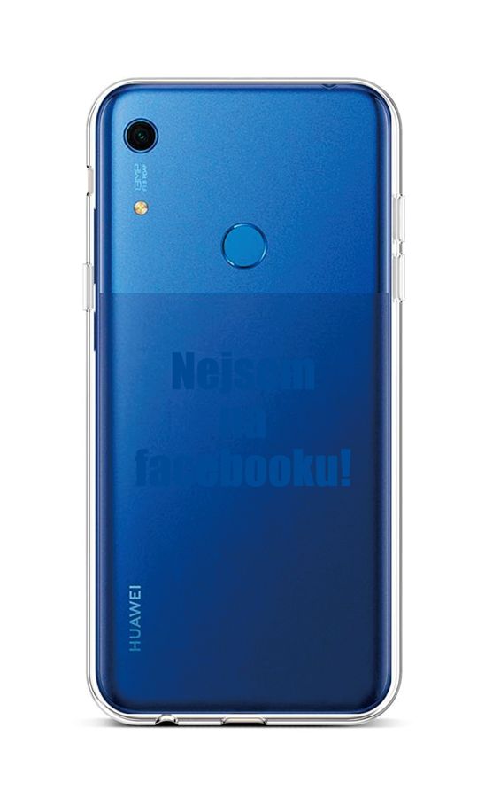 Kryt TopQ Huawei Y6s silikon Nejsem na Facebooku 47482 (pouzdro neboli obal na mobil Huawei Y6s)
