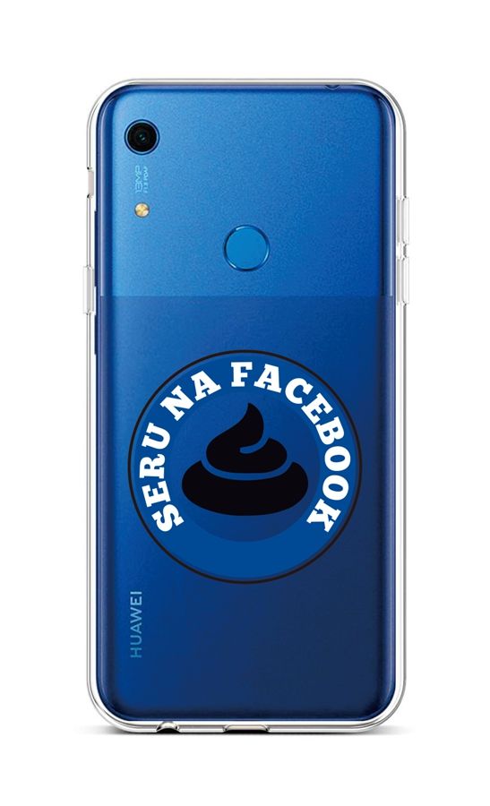 Kryt TopQ Huawei Y6s silikon Facebook 47490 (pouzdro neboli obal na mobil Huawei Y6s)