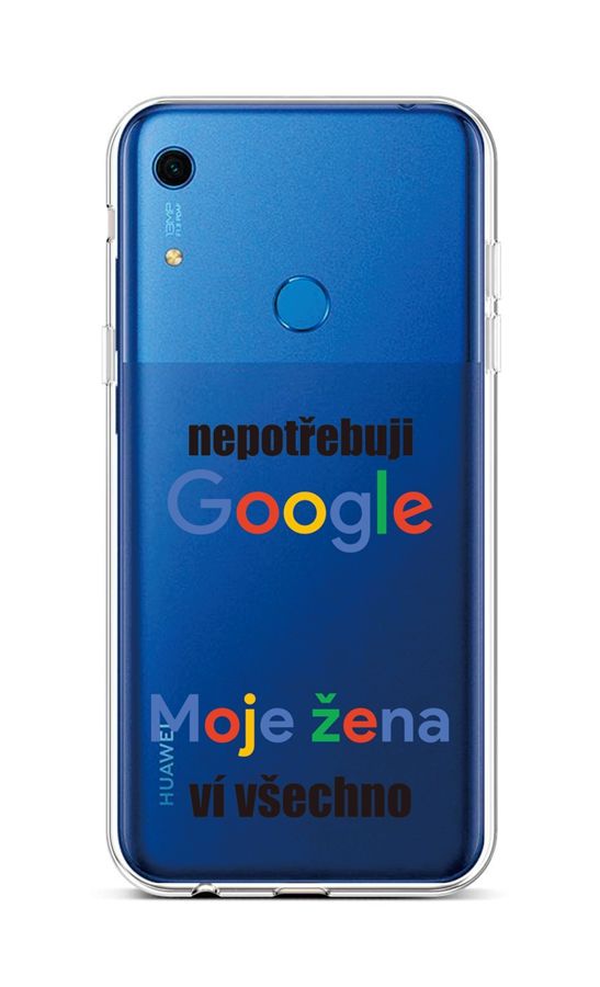 Kryt TopQ Huawei Y6s silikon Google 47492 (pouzdro neboli obal na mobil Huawei Y6s)