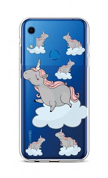 Zadní silikonový kryt na Huawei Y6s Grey Unicorns