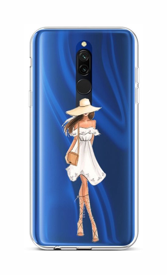 Levně Kryt TopQ Xiaomi Redmi 8 silikon Lady 5 48173 (pouzdro neboli obal na mobil Xiaomi Redmi 8)