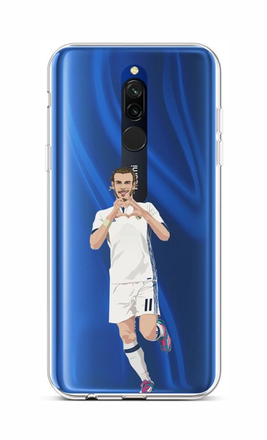 Kryt TopQ Xiaomi Redmi 8 silikon Fotbalista 2 48219 (pouzdro neboli obal na mobil Xiaomi Redmi 8)