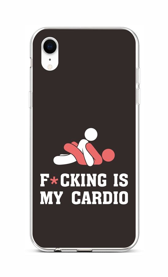 Kryt TopQ iPhone XR silikon Cardio 48508 (pouzdro neboli obal na mobil iPhone XR)