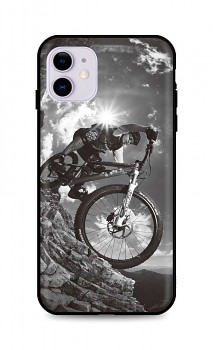 Zadní silikonový kryt DARK na iPhone 11 Mountain Rider