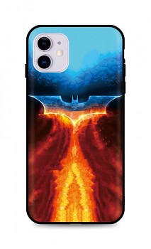 Zadní silikonový kryt DARK na iPhone 11 Fiery Batman